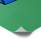 Vrede Cyrillisch Poster (Hoek)