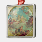 Vrede daalt naar aarde metalen ornament (Links)