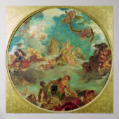 Vrede daalt naar aarde poster (Voorkant)