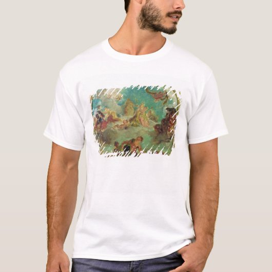 Vrede daalt naar aarde t-shirt (Voorkant)