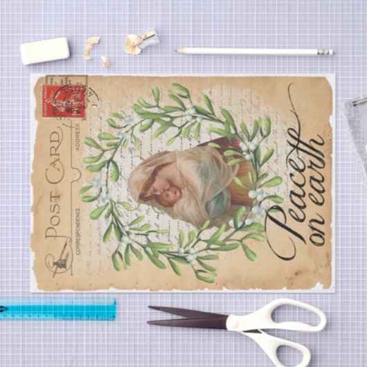 Vrede dankzij uw themapapier tissuepapier (Craft)