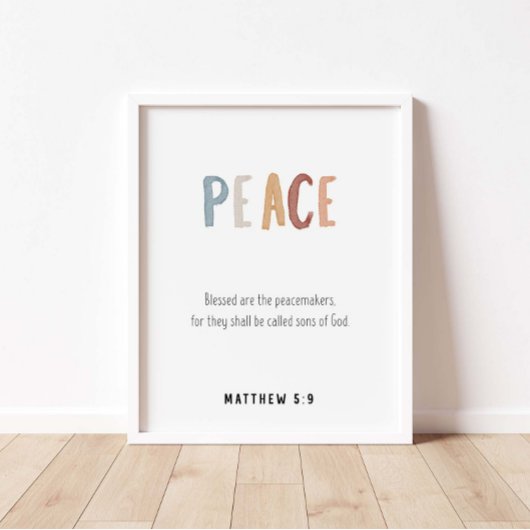 Vrede de vrucht van het gedistilleerde poster