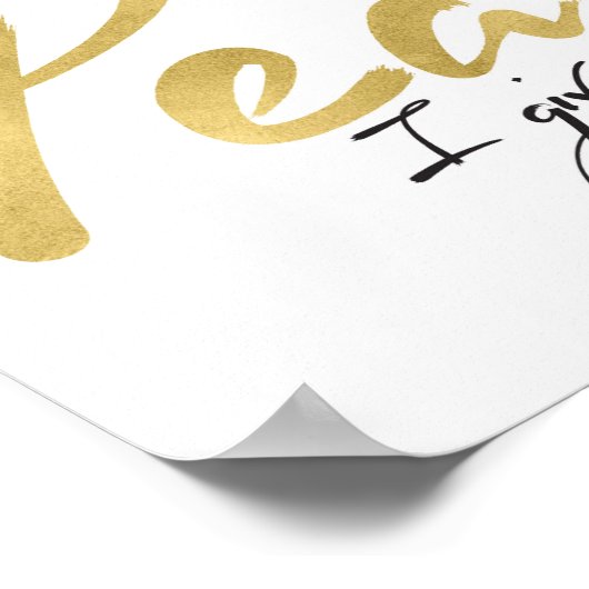 Vrede die ik je geef Art Print (Hoek)