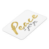 Vrede die ik je geef Art Print Magneet (Linkerzijde)