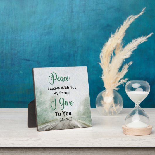 Vrede die ik je John 14.27 geef Fotoplaat (Insitu)