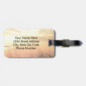 Vrede die ik met je vertrek, Bijbelse Verse Ocean  Bagagelabel (Achterkant horizontaal)