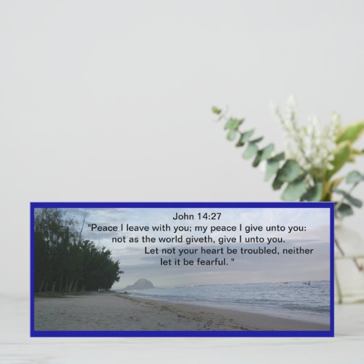 Vrede die ik met jou verlaat (Staand voorkant)