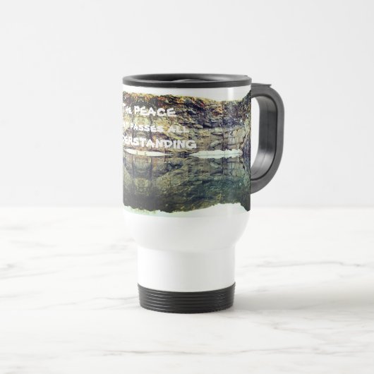 Vrede die Inspirerend begrijpt Reisbeker (Voorkant rechts)