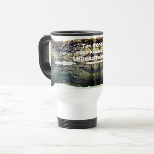 Vrede die Inspirerend begrijpt Reisbeker (Voorkant links)