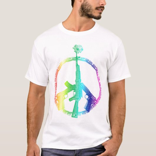 Vrede door oorlog t-shirt (Voorkant)