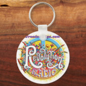 Vrede door revolutie sleutelhanger (Voorkant)