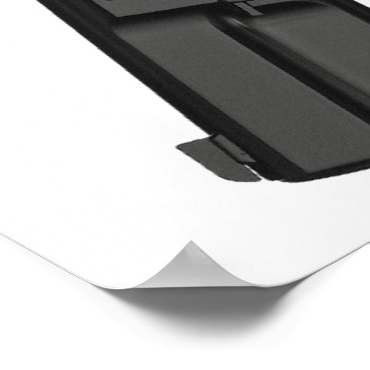 vrede door vuurkracht poster (Hoek)