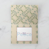 Vrede duif kaart hier nu (Binnen)