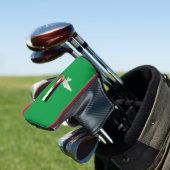 Vrede  Duif Palestina Watermeloen Putter Golfheadcover (Insitu)