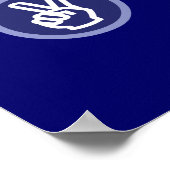 Vrede / Eco-symbolen Poster (Hoek)