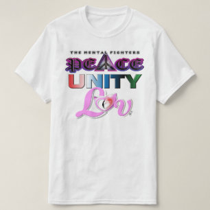 VREDE EENHEID EN LIEFDE T-SHIRT