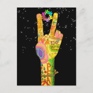 Vrede, Eenheid, Teamwork Briefkaart