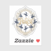 Vrede Elegant Ballet Sticker (Vel)