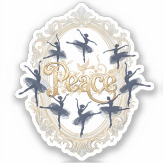Vrede Elegant Ballet Sticker