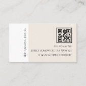 Vrede Elegant Hostel Minimale Stijlvolle Bright Visitekaartje (Voorkant)