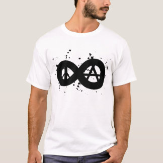 Vrede en anarchie t-shirt