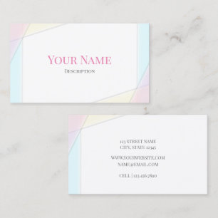 Vrede en blijdschap - Kaart Visitekaartje