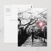 Vrede en evenwicht - Briefkaart Yoga (Voorkant / Achterkant)