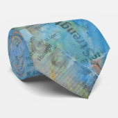 Vrede en genezing hebben geen angst stropdas (Opgerold)