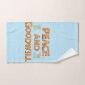 VREDE EN GOODWILL BAD HANDDOEK (Handdoek)