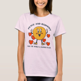 Vrede en harmonie t-shirt