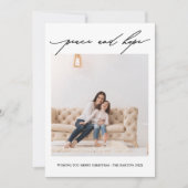 Vrede en hoop kaart (Voorkant)