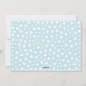 Vrede en Joy Typografie Foto: Kerstmis en feestdag Feestdagenkaart (Achterkant)