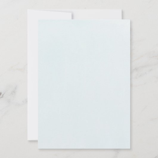 Vrede en Joy uit New Home Woodland Path Winter Aankondiging (Achterkant)