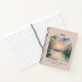 Vrede en kalmte bevestiging notitieboek (Binnen)