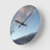 Vrede en kalmte ronde klok (Hoek)