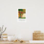 Vrede en Kerstvreugde Poster (Keuken)