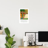 Vrede en Kerstvreugde Poster (Thuiskantoor)