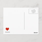 vrede en liefde briefkaart (Achterkant)