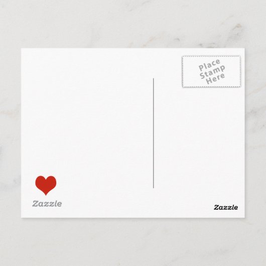 vrede en liefde briefkaart (Achterkant)