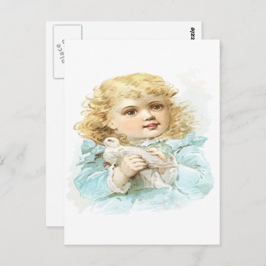 Vrede en liefde briefkaart (Voorkant / Achterkant)