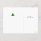 Vrede en Liefde Bright Christmas Fotokaart Feestdagenkaart (Achterkant)