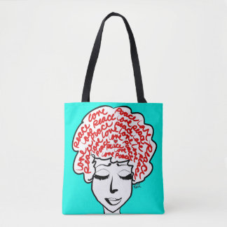 Vrede en Liefde Canvas Tas