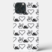 Vrede en liefde Case-Mate iPhone case (Achterkant)