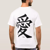 Vrede en Liefde (Chinees) T-shirt (Achterkant)