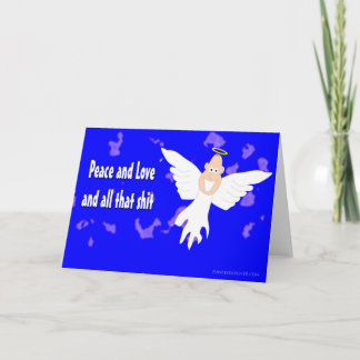 Vrede en Liefde en al dat S*** Feestdagen Kaart