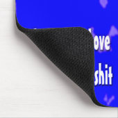 Vrede en liefde en alles wat S*** Muismat (Hoek)