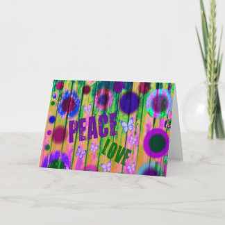 Vrede en Liefde Feestdagen Kaart