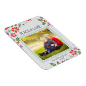 Vrede en liefde | Holiday-foto Magneet (Rechterzijde)