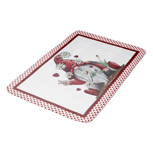 Vrede en liefde kabouters badmat (Gekanteld)