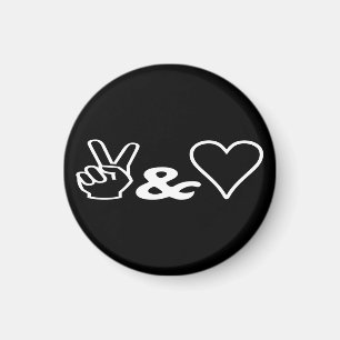 Vrede en liefde magneet